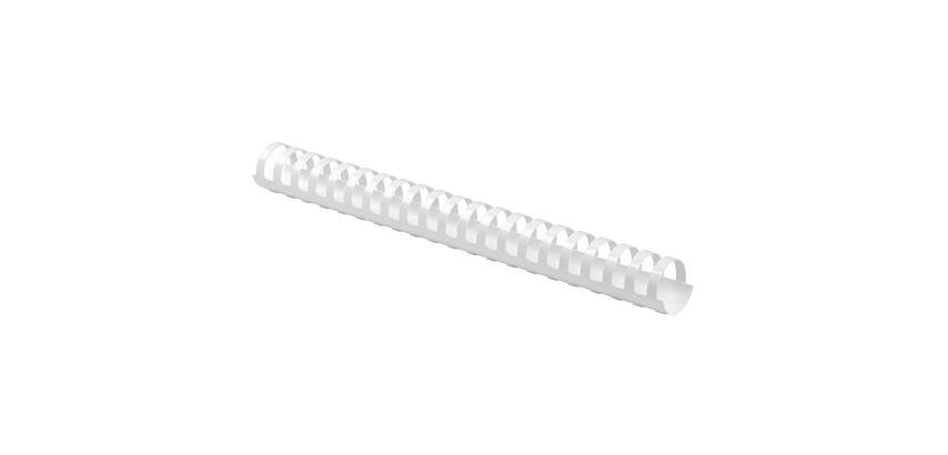 Canutillos de plástico 28 mm Ø Caja de 50