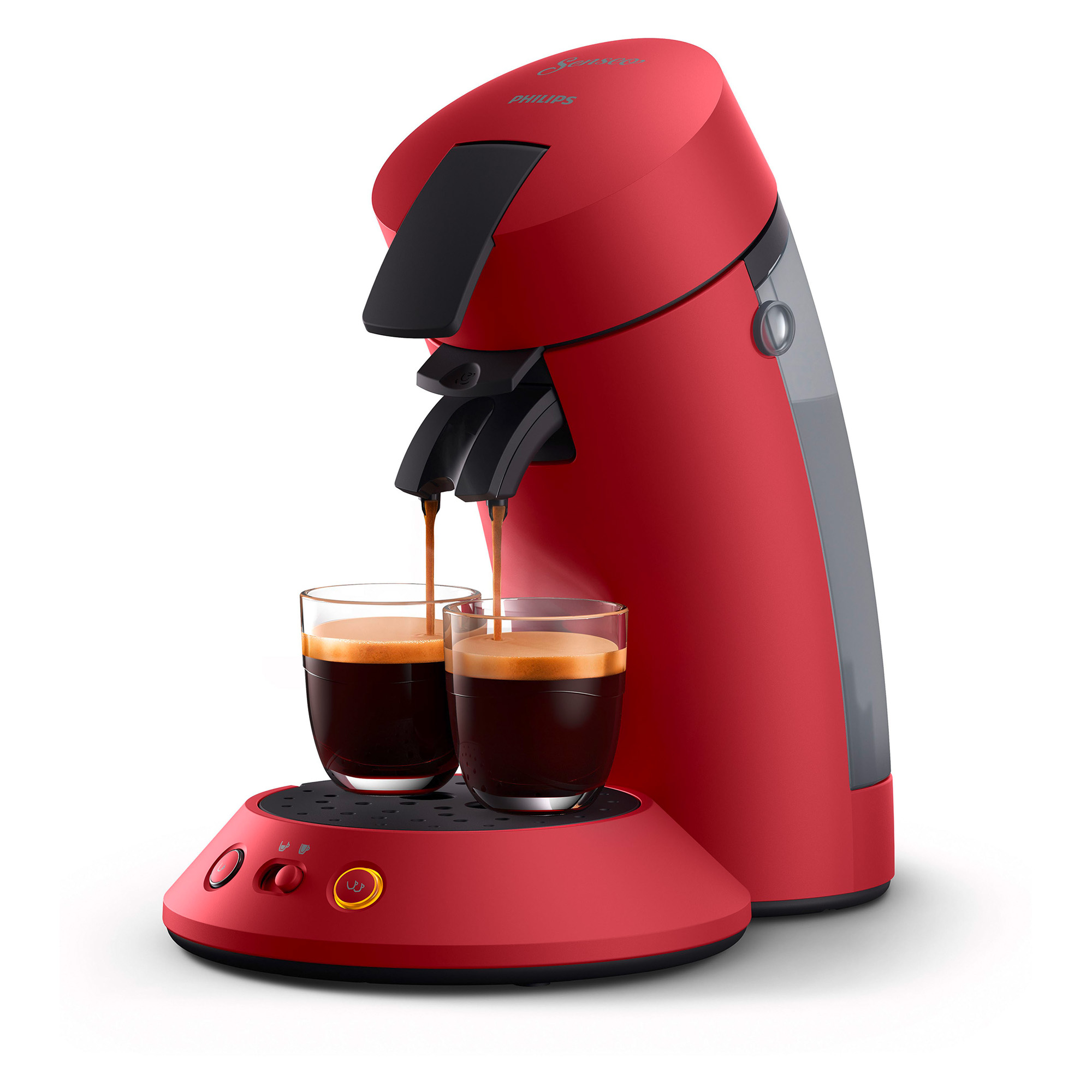 Cafetera Senseo Philips Viva Intensity roja 0,9L en