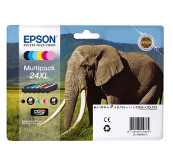 Epson 24XL Pack cartouche de 6 couleurs haute capacité
