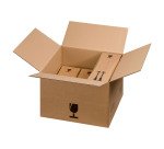 Caja de envío para 6 botellas