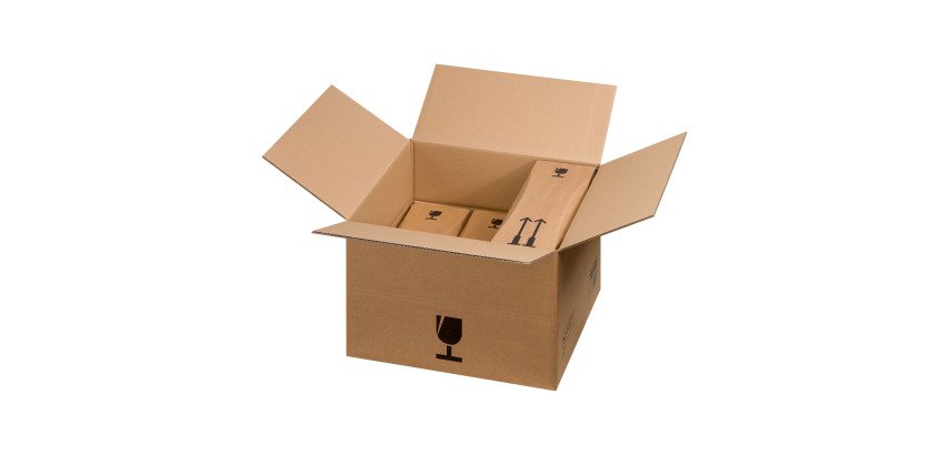 Carton de regroupement 3/6 bouteilles 0,75 L