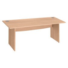 Mesa recta patas de madera Bruneau Excellens