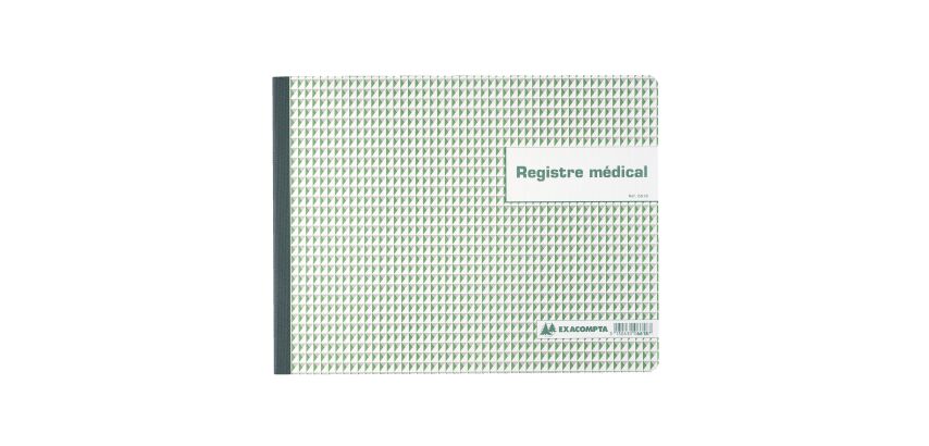 Register medical control Exacompta 6618E