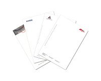 Papel de carta impreso presonalizado 2 tintas y 1 cara Paquete de 1000