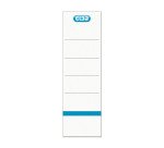Pack 10 Etiquetas autoadhesivas para archivadores Elba lomo 8 cm en blanco
