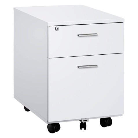 Mobile drawer cabinet Essenzza 2 drawers white 