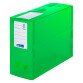 Plastic filing box Viquel back 12 cm - assorted translucent colours