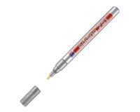 Marqueur peinture Edding 751 pointe ogive 1 à 2 mm - argent
