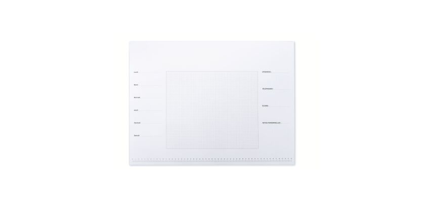 Sous mains papier Perpétuel - 40 feuilles encollées
