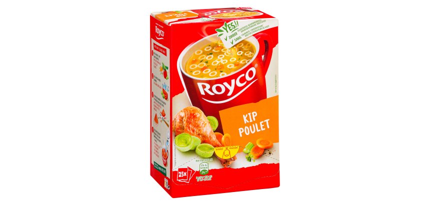 Soupe poulet Royco - Boîte de 25 sachets