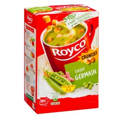 Royco Erbsen/Speck Chrunchy - Karton mit 20 Beuteln