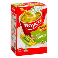 Royco Erbsen/Speck Chrunchy - Karton mit 20 Beuteln