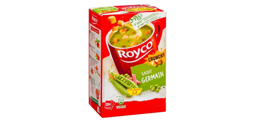 Soupe Royco St Germain pois-jambon - Boîte de 20 sachets