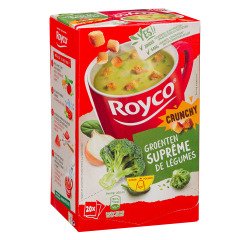 Royco Gemüse und Croutons Crunchy - Karton mit 20 Beuteln