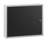 Armoire 100 clés fermeture à clé gris clair