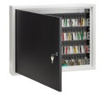 Armoire 100 clés fermeture à clé gris clair