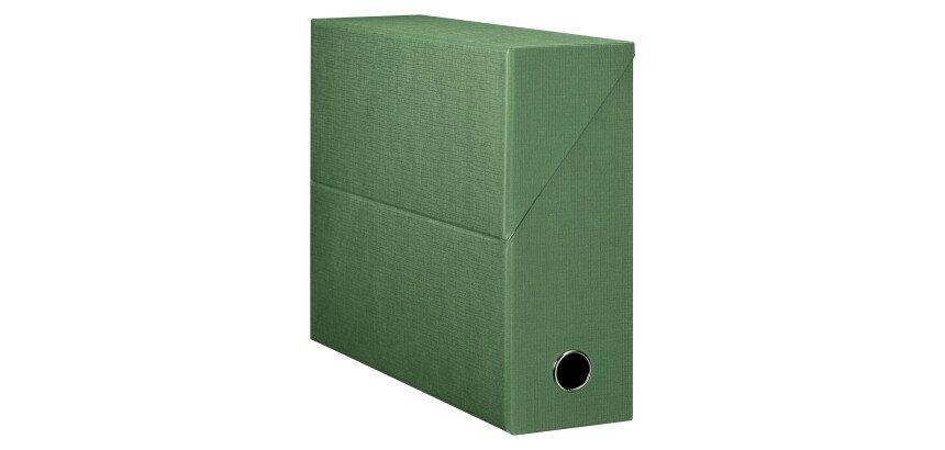 Boîte de classement carton Oxford dos 9 cm couleur