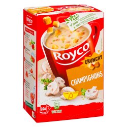 Royco Champignons Chrunchy - Karton mit 20 Beuteln