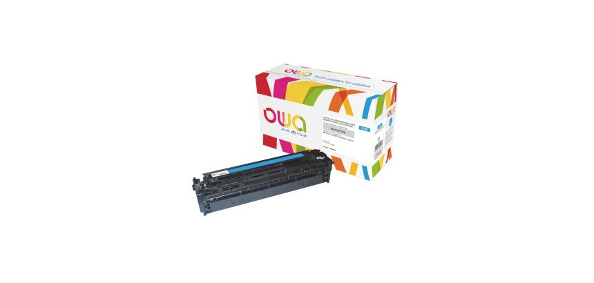 Toners Owa compatibles HP 131A couleurs séparées pour imprimante laser