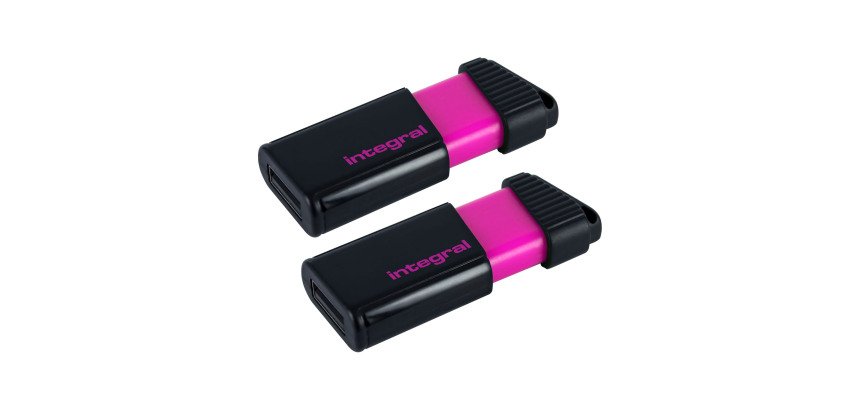 Pack 2 clés USB Integral Pulse 8 Go