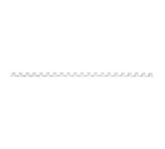 Box of 100 plastic binding rings, Ø 8 mm