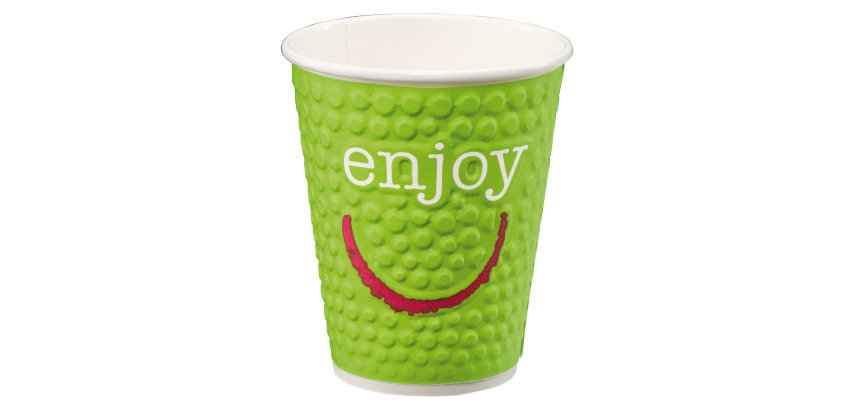 Gobelet en carton Enjoy - 20/22 cl - Lot de 90