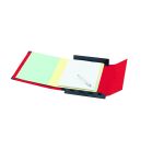 Boîte de classement carton plastifié Arianex dos 8 cm rouge
