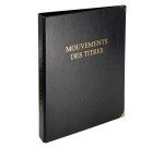 Registre mouvements des titres Exacompta 4603E