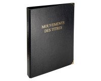 Registre mouvements des titres Exacompta 4603E