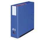 Classeur 4 anneaux carton plastifié Arianex A4 dos 8 cm bleu