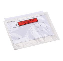 Self-adhesive document holder "Documents ci-inclus" 320 x 250 mm - Box of 250