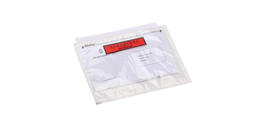 Pochette adhésive "Documents ci-inclus" National renforcée