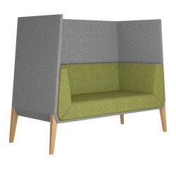 Canapé Gaia - isoloir 2 places tissu