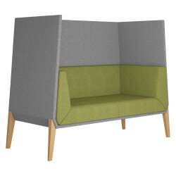 Canapé isoloir 2 places tissu Accord