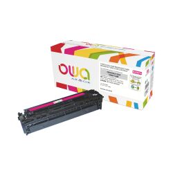 Toners Owa compatibles HP 125A couleurs séparées pour imprimante laser