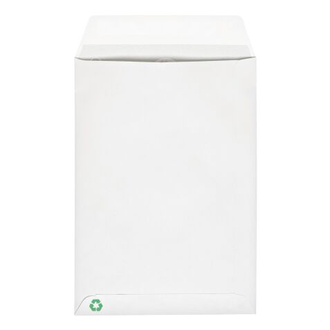 Bruneau - Pochette kraft blanc recyclé 162 x 229 mm 90 g sans fenêtre - Boîte de 500