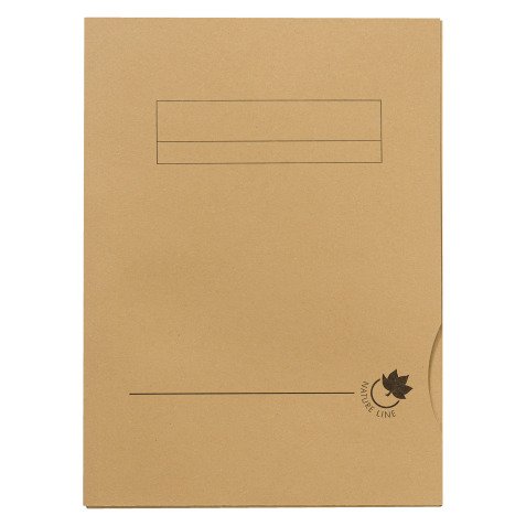 Pack 50 files 2 flaps Fast Nature Line kraft 180 g 24 x 32 cm