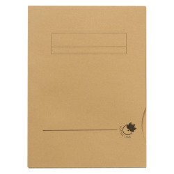 Sous-dossier 2 rabats kraft Oxford 24 x 32 cm - Paquet de 50