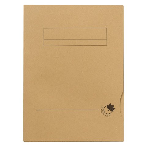 Subcarpetas pre-impresas solapas Oxford Nature Line 180 g beige 23 x 31 cm - Pack de 50