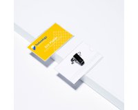 Namensschilder Avery mit Clip und Stift 54 x 90 mm - Packung von 50