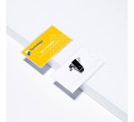 Boîte de 50 badges Avery à pince et épingle