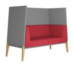 Canapé acoustique Gaia Privacy - tissu laine 70%, certifié non feu