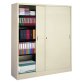 Schrank mit hohen Schiebetüren H 200 T 45 cm großes Volumen