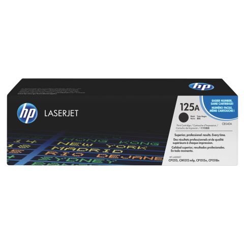 HP 125A CB540A Tóner Original negro (2200 páginas)