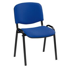Classic conference chair with black legs