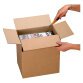 Carton Boîte multi usage, à hauteur variable L 21,5 x l 15,5 x H 10/14 cm