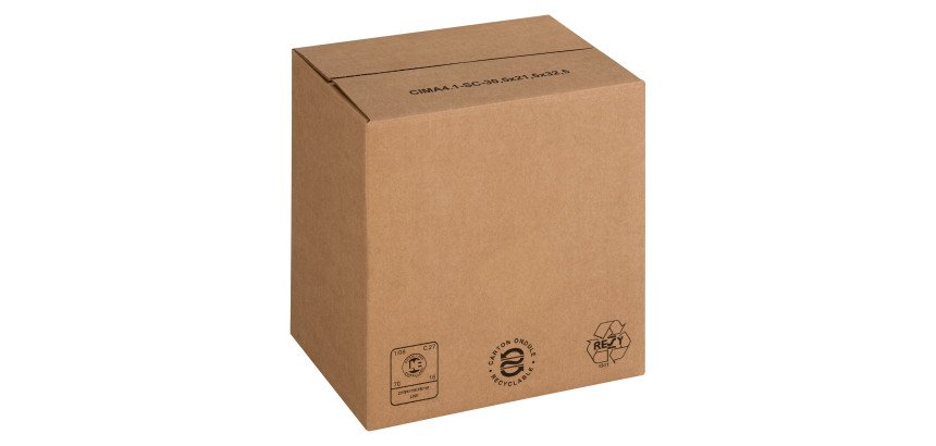 Caisse carton type Imprimeurs à hauteur variable