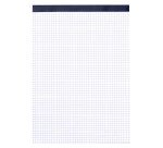 Bloc bureau sans couverture format A4 petits carreaux 100 feuilles