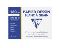 Packung 12 Blatt körniges Papier A4+ Clairefontaine C 180 g