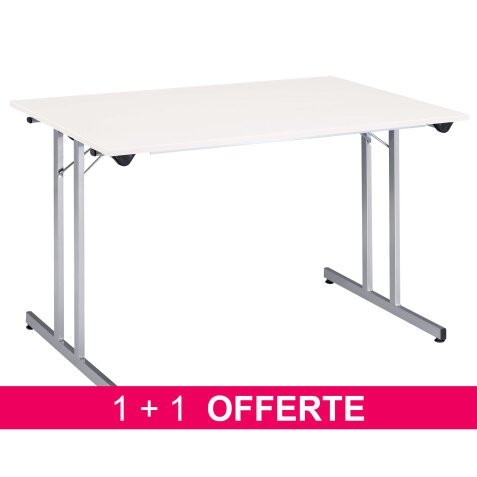 Pack 2 multifunctional folding tables - 1 paid = 1 identical for free